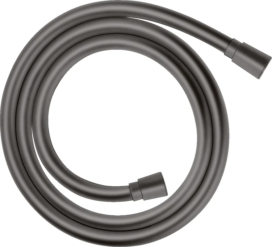 Душевой шланг 1250, шлиф.черный хром Hansgrohe Isiflex 28272340