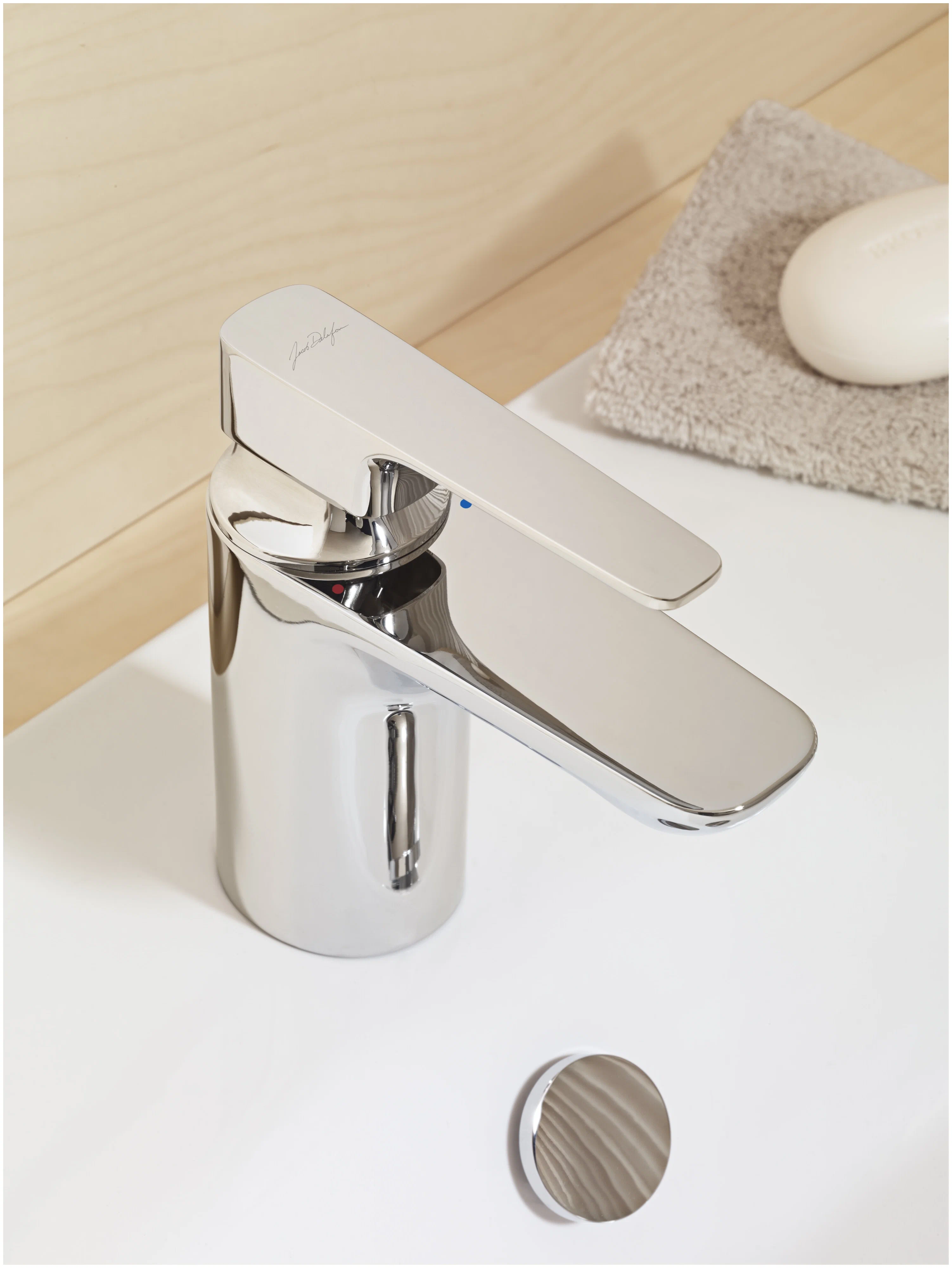 Смеситель для раковины, хром Jacob Delafon Aleo E72314-CP