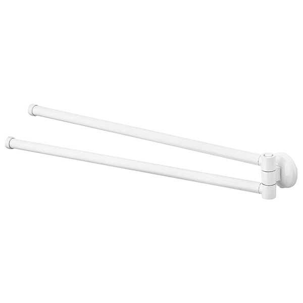 4FSR099302 Держатель для полотенца поворотный FLY WHITE