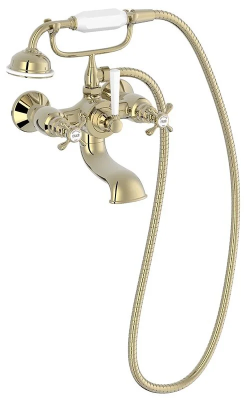 Смеситель для ванны, золото Jacob Delafon Cleo E24313-BGG 