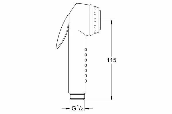 Гигиенический душ, хром Grohe Tempesta Trigger Spray 30 27512000