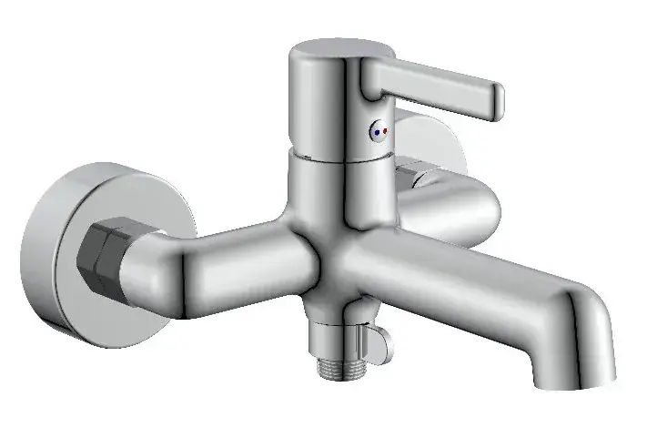 Смеситель для ванны, хром VODA Column CLM54