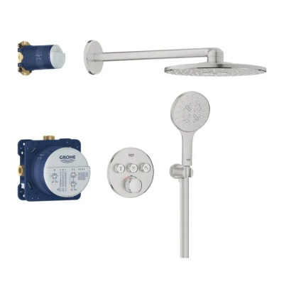 Душевая система встраиваемая, суперсталь Grohe Grohtherm SmartControl 310 34863DC0
