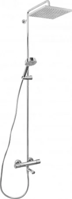 Душевая система с термостатом для ванны, хром Jacob Delafon Atom E26238-CP