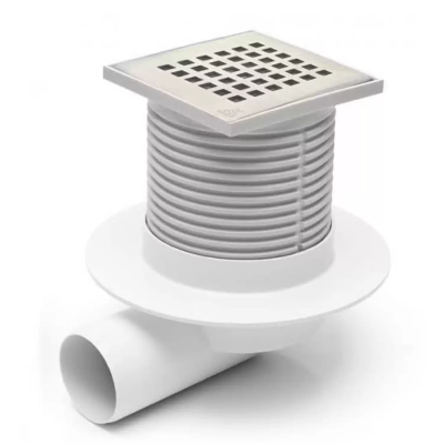 Трап точечный для пола, боковой слив MCH G411L