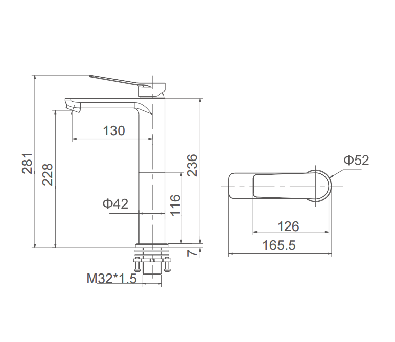 Смеситель для раковины, хром SSWW FD21990