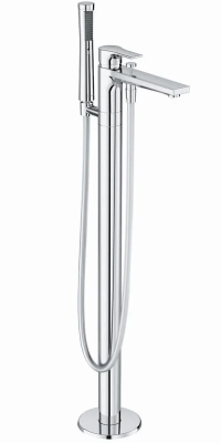 Смеситель для ванны, напольный, хром Kludi Zenta SL 485900565 
