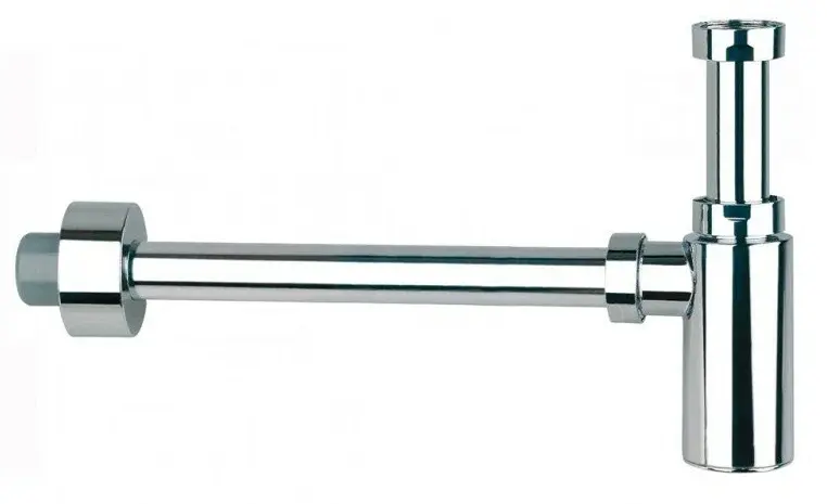 Сифон бутылочный с удлинителем, хром S-438 1 1/4x40 Jimten 001586