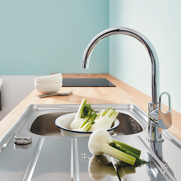 Смеситель для кухни, хром Grohe BauFlow 31230001
