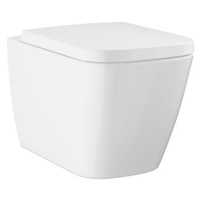 Унитаз подвесной с сиденьем, альпин-белый Grohe BauEdge Ceramic 106740SH00