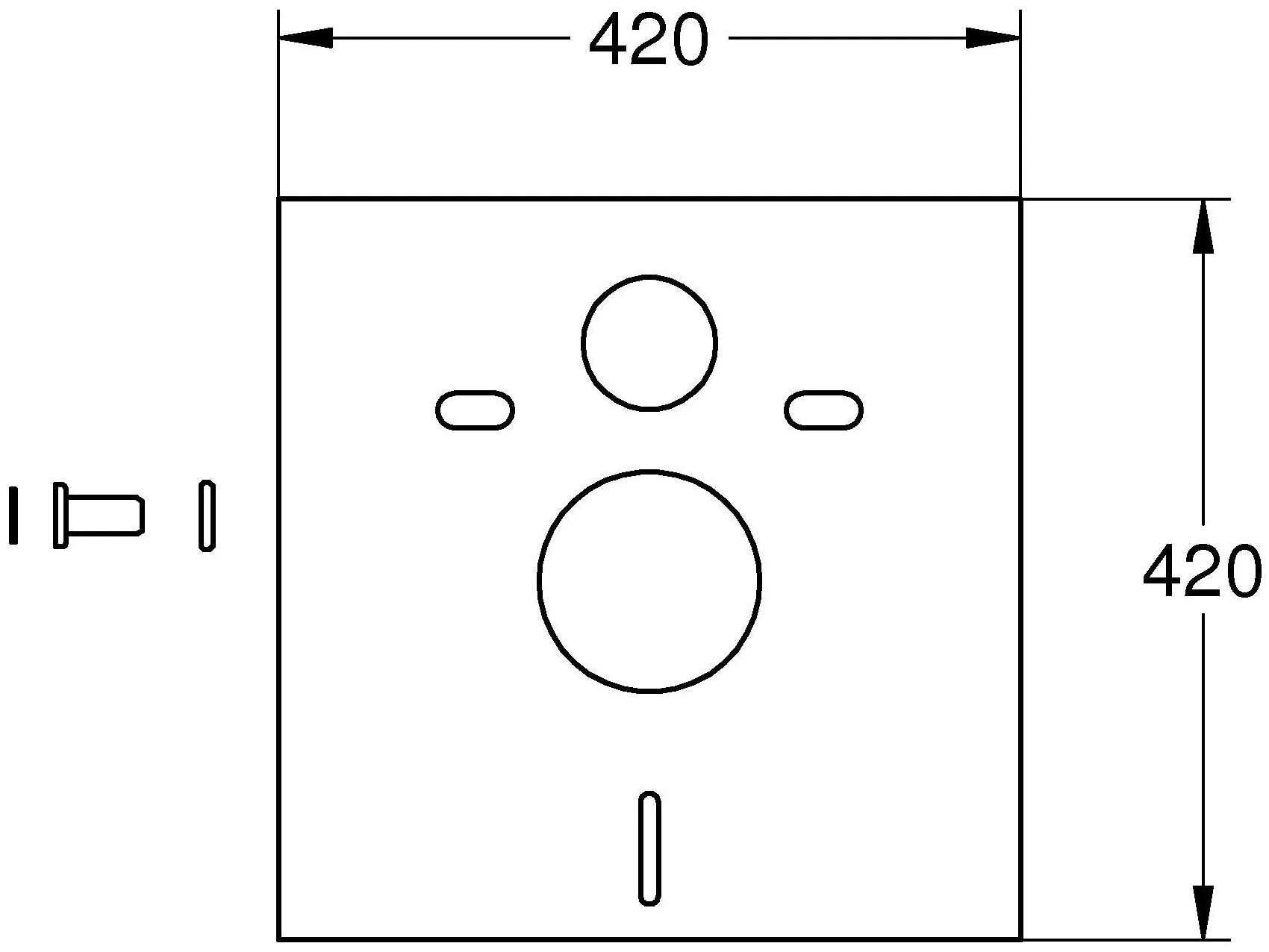 Звукоизоляционный комплект для инсталляций Grohe 37131000