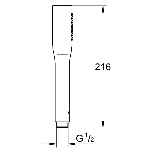 Ручной душ, хром Grohe Euphoria Cosmopolitan Stick 27367000