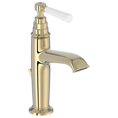 Смеситель для раковины с донным клапаном, золото Jacob Delafon Cleo 1889 E24307-BGG