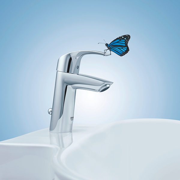 Смеситель для раковины, размер S, хром Grohe Eurosmart 33265002