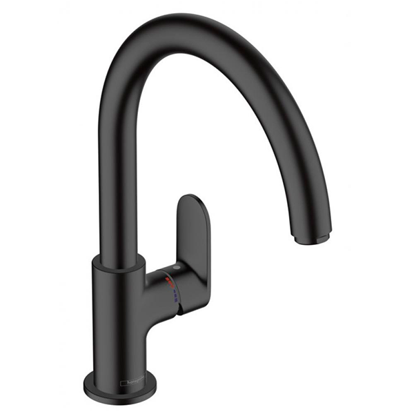 Смеситель для кухни 260, черный Hansgrohe Vernis Blend M35 71870670