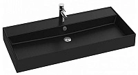Раковина накладная 100, черная Jacob Delafon Vivienne EXBJ112-NGM