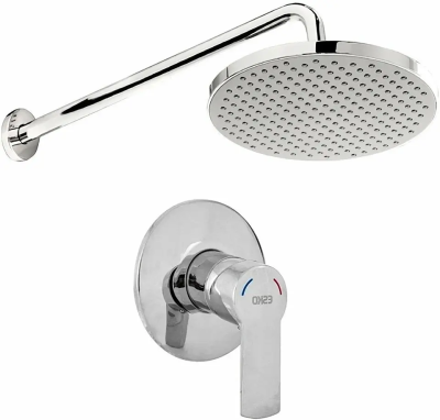 Душевая система со смесителем для душа, встраиваемая, хром ESKO Set_3in1