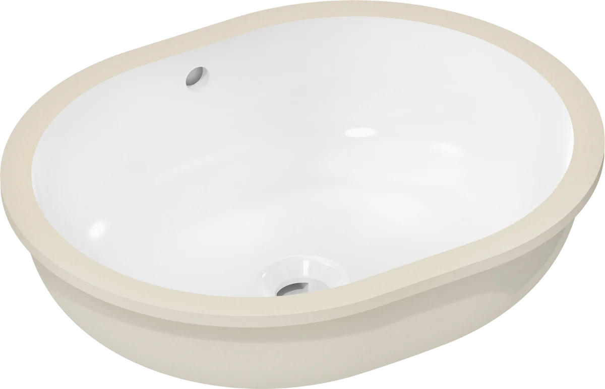 Раковина встраиваемая снизу 45, белая Hansgrohe Xuniva U 60153450