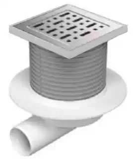 Трап точечный для пола, боковой слив MCH F425XL