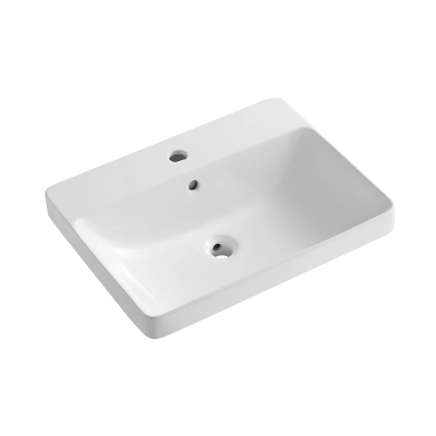 Раковина встраиваемая сверху 55, белая SSWW CL3323