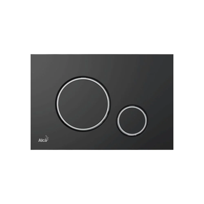 Панель смыва, черная Alcaplast M778