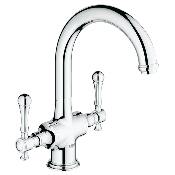 Смеситель для кухни, двухрычажный, хром Grohe Bridgeford 30188000