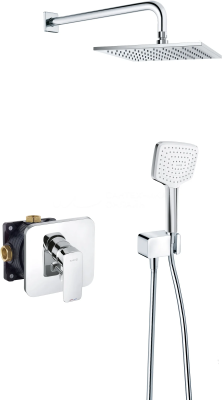 Душевая система, встраиваемая, хром Kludi Pure and Easy 406300575