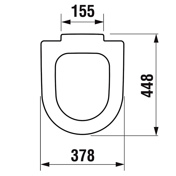 Сиденье для унитаза Jika Olymp 8932823000631