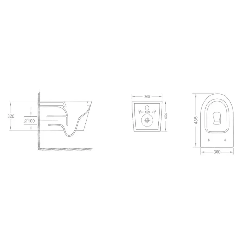 Комплект 4в1: Инсталляция R020467 с панелью смыва R0123AA, унитаз с торнадо WCT3029 SSWW K24020803