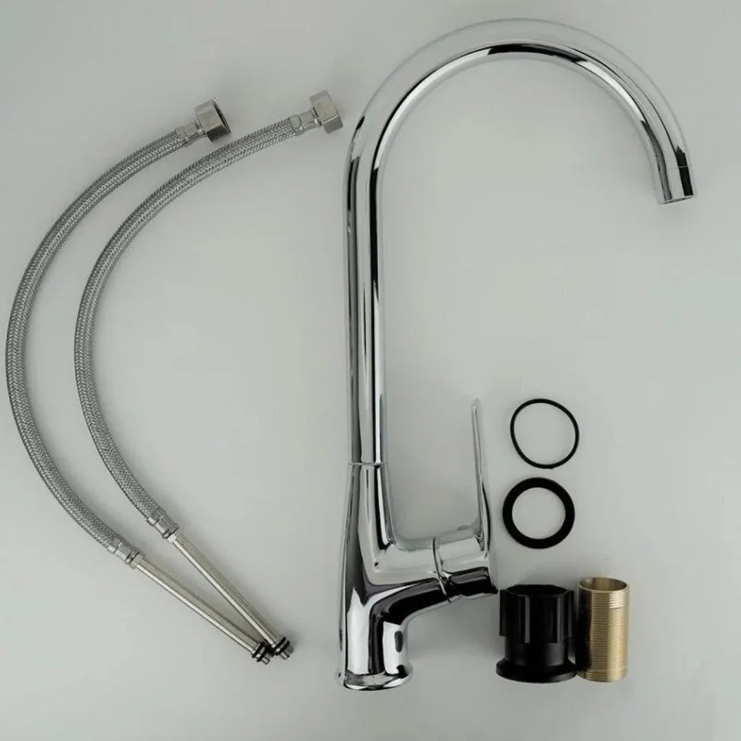 Смеситель для кухни, хром ESKO Delhi DL 519