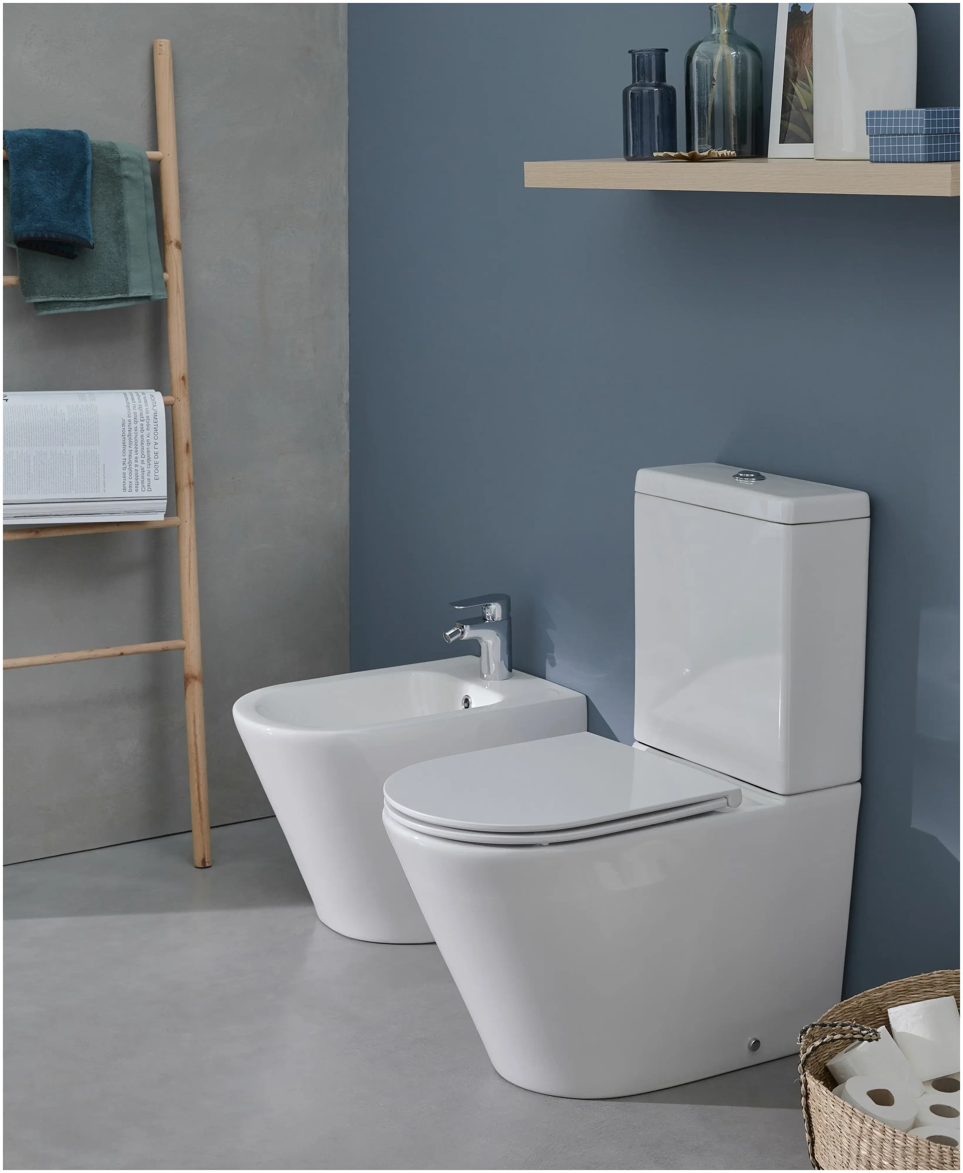 Унитаз напольный, белый Jacob Delafon Rodin UJAB102-00