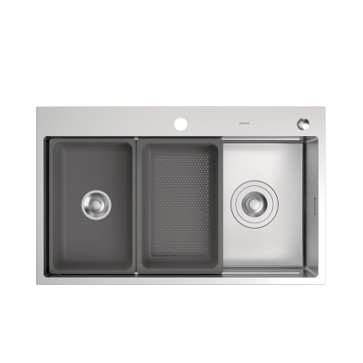 Мойка 480x780, одна чаша, нержавеющая сталь JOMOO 06203-9CZ1-1