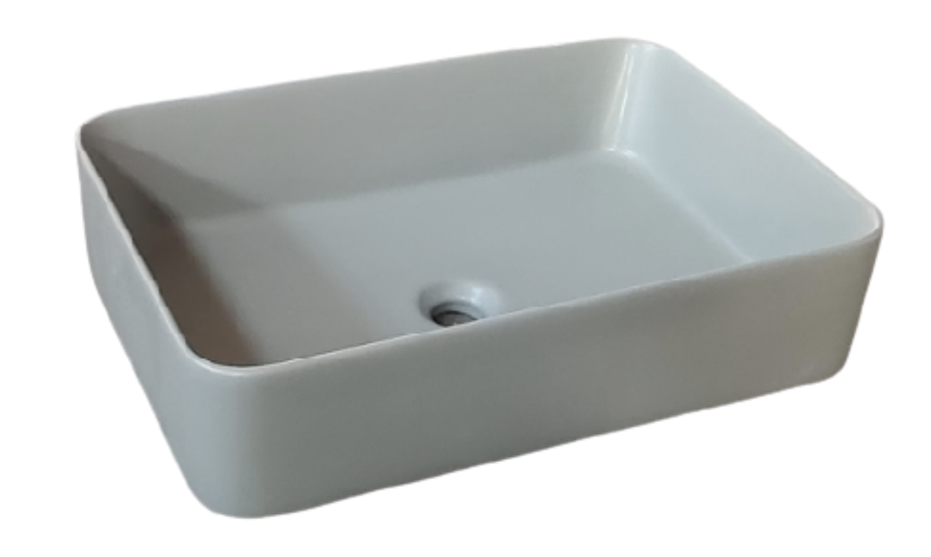 Раковина накладная 55, серый матовый SSWW CL3337  matte grey