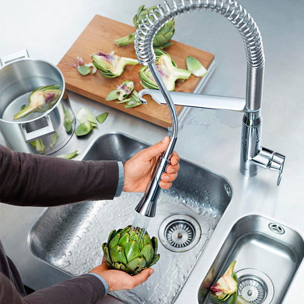 32950000 К7 ОНМ Смеситель однорычажный для мойки DN15, профессиональный