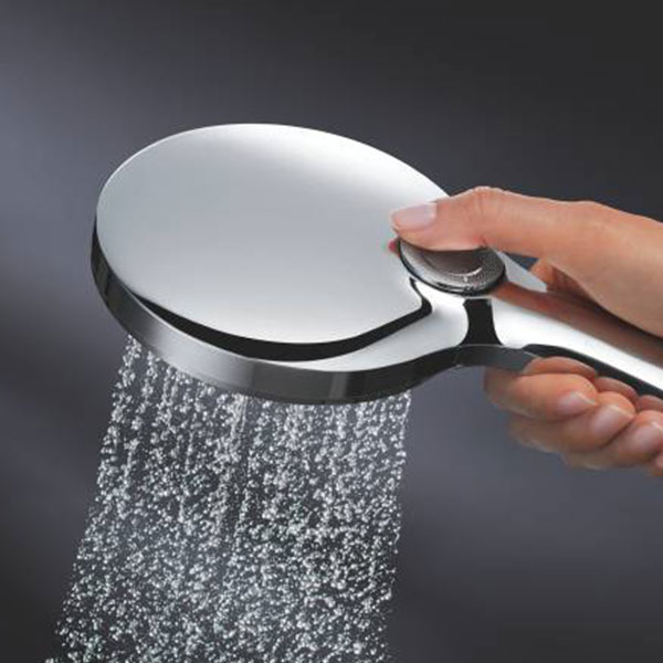 Ручной душ, 3 вида струи, белая луна Grohe Rainshower SmartActive 130 26574LS0