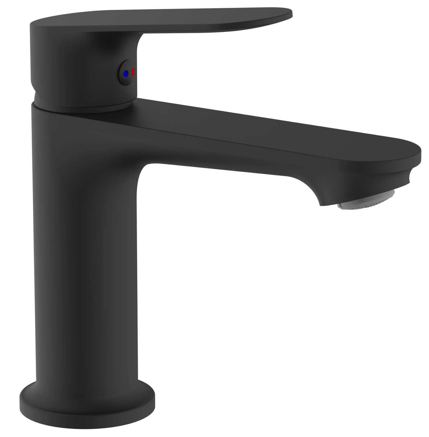 Смеситель для раковины, черный VODA Shore Black SHR26MB