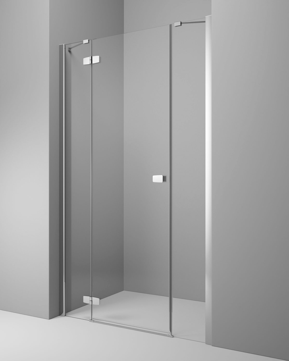 384033-01-01L Fuenta New DWJS Душевая дверь  (1650мм * 2000мм не стандарт)