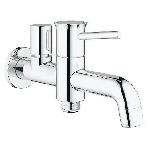 20286000 BauClassic Настенный излив для ванны с переключением