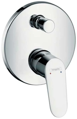 Смеситель для ванны, встраиваемый, хром Hansgrohe Focus 31945000 