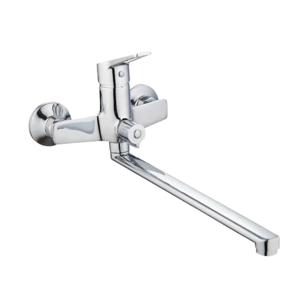 Смеситель для ванны, длинный излив, хром VODA Raft RF31