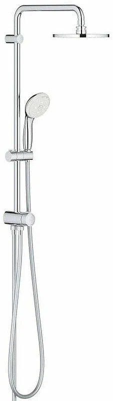 Душевая система 200, со смесителем, хром Grohe New Tempesta 124410