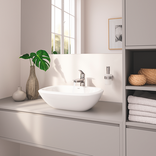 Смеситель для раковины, размер XL, хром Grohe Eurosmart 23971003