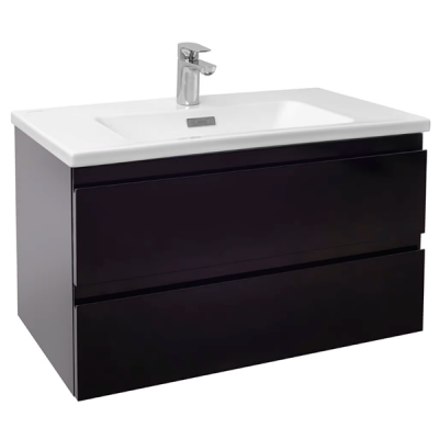 Тумба для раковины 80, блестящий черный Jacob Delafon EB2053-J52