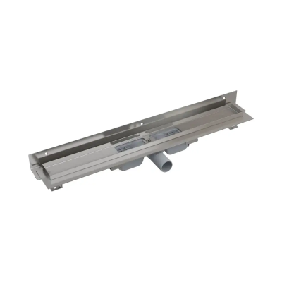 Трап линейный для душа, с регулируемым краем к стене Alcaplast APZ104-1050