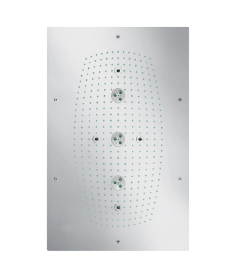 Верхний душ, прямоугольный, хром Hansgrohe Raindance Rainmaker 680 28417000