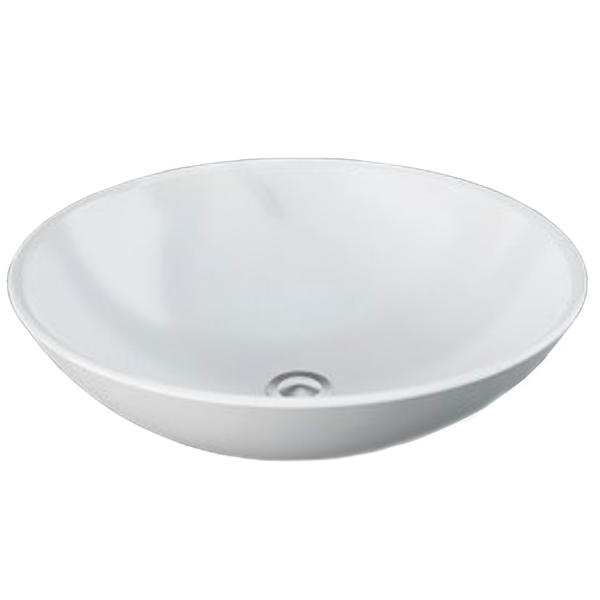 Раковина накладная 45, белая Rak Ceramics Diana OC137AWHA