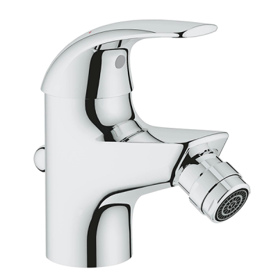 Смеситель для биде с донным клапаном, хром Grohe BauCurve 32849000