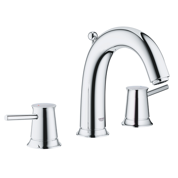 Смеситель для раковины GROHE BauClassic на 3 отверстия, 20470000