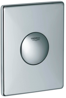 Панель смыва, хром (к сливному гарнитуру 38434000) Grohe Skate 37547000