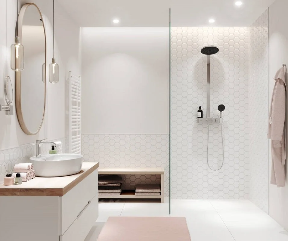 Душевая система с термостатом для душа, хром Hansgrohe Pulsify Showerpipe 260 24240000